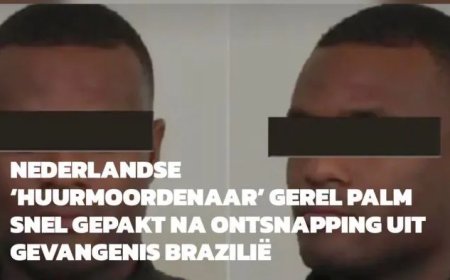 Nederlandse crimineel ontsnapt kort uit Braziliaanse gevangenis