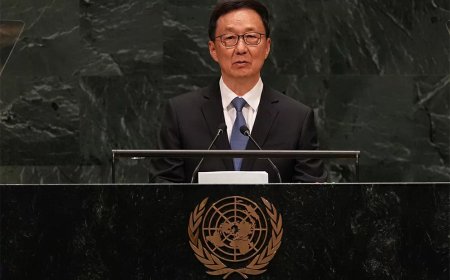 VN: Han Zheng legt nadruk op ontwikkeling, multilateralisme en internationale samenwerking