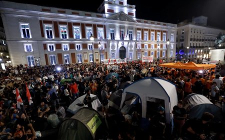 Duizenden demonstranten bij protest tegen woningcrisis in Spanje