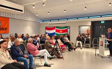 Soedamah: VHP ideologisch vernieuwen endiaspora structureel binden aan Suriname