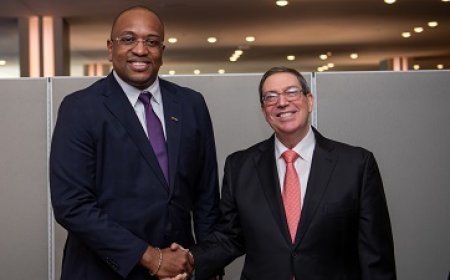 Suriname en Cuba verkennen bredere samenwerking tijdens 81ste AVVN