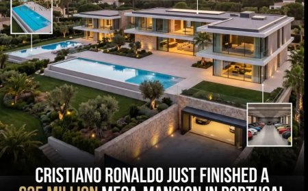 Cristiano Ronaldo bouwt megavilla van €35 miljoen in Cascais