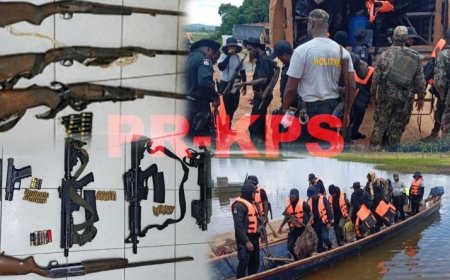 Politie neemt zware wapens in beslag; vier verdachten aangehouden