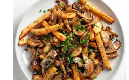 Wilde paddenstoelfriet uit Zambia