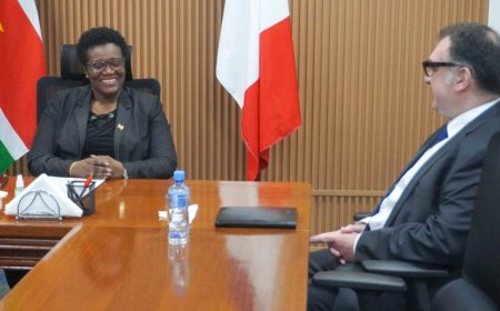 Suriname en Frankrijk bespreken samenwerking rond bosbouw en waterprojecten