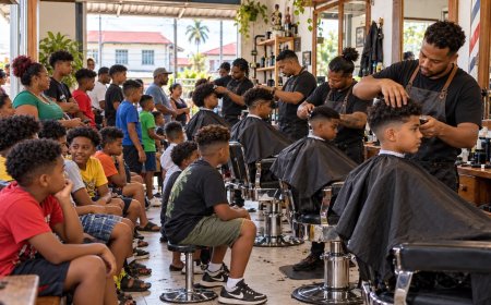 Back to school met nieuwe schoolspullen en gratis haircut