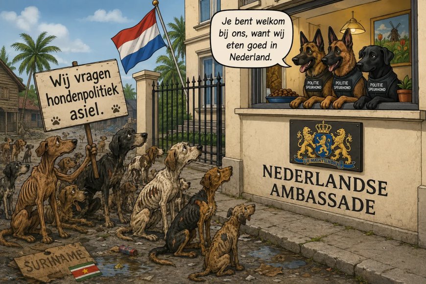 Surinaamse honden vragen asiel: “Hier is zelfs een bot inflatie gevoelig”