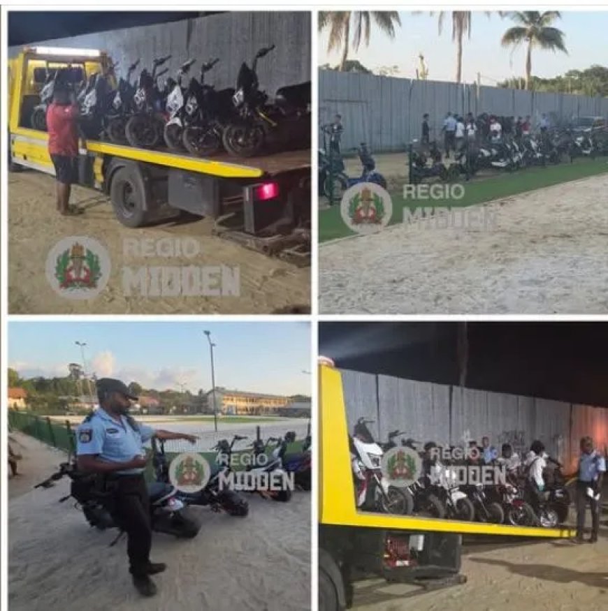 24 e-bikes in beslag genomen na illegale straatrace in Lelydorp