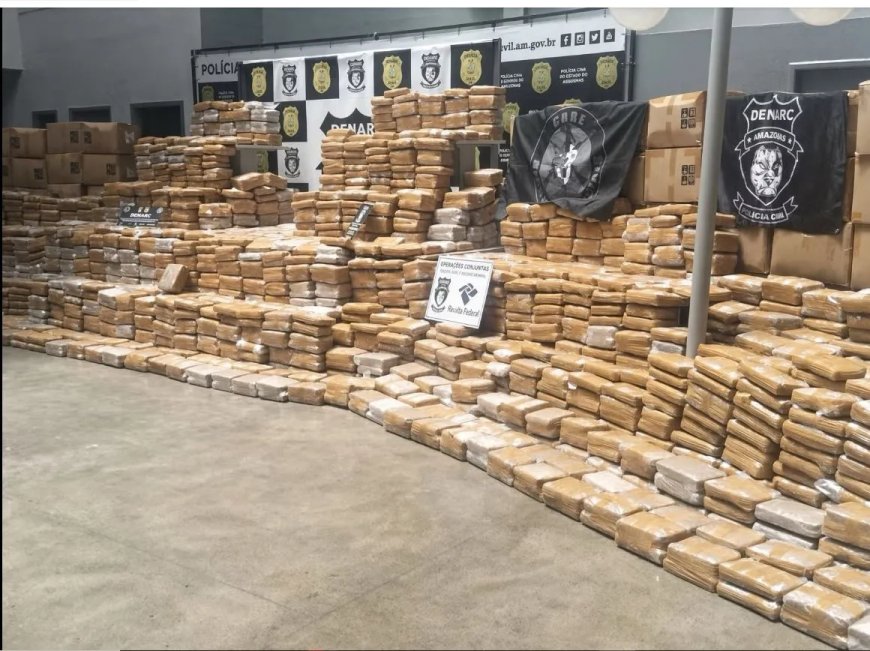 Brazilië onderschept 2,5 ton cannabis in vrachtwagens