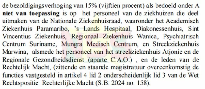 Ziekenhuispersoneel en RGD krijgen geen 15%, nieuwe loonreeks op komst