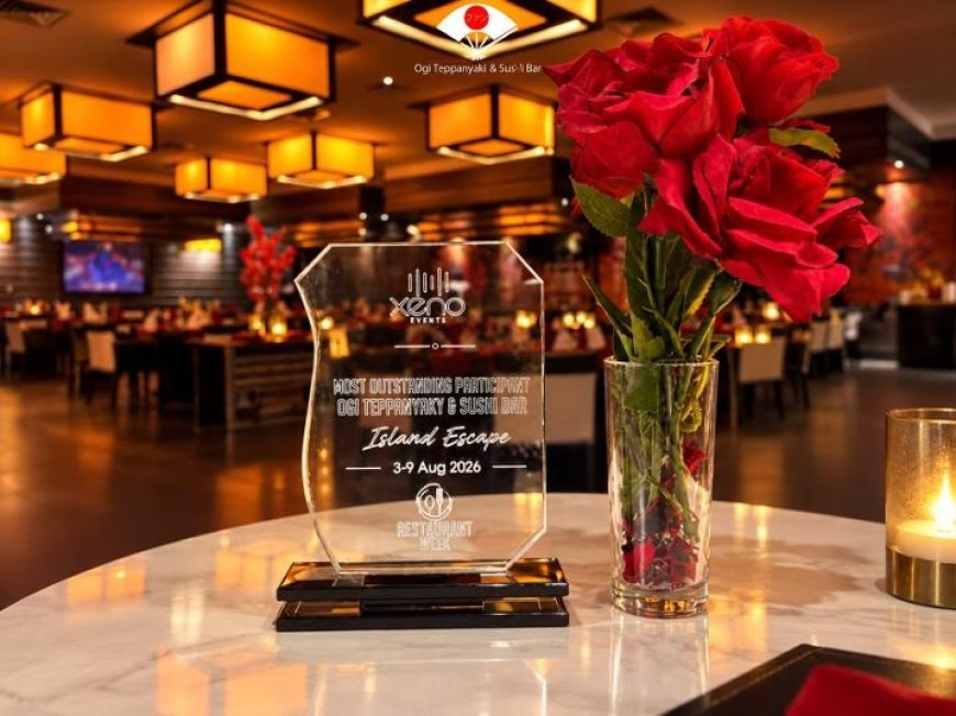 OGi Teppanyaki & Sushi Bar ‘Most Outstanding Restaurant’ ‘Island Escape Edition’