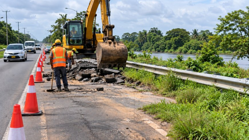 Herstel drie wegverzakkingen op John F. Kennedyweg begint vandaag