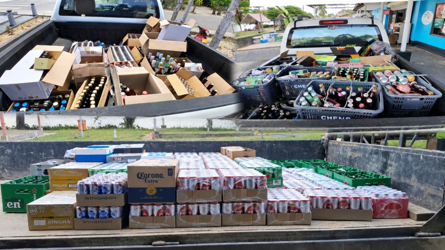 Winkelier Saramacca aangehouden voor verkoop alcohol zonder vergunning
