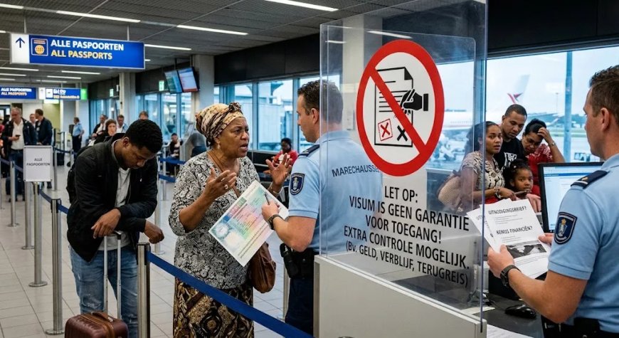 Ophef over extra controle na goedgekeurd visum