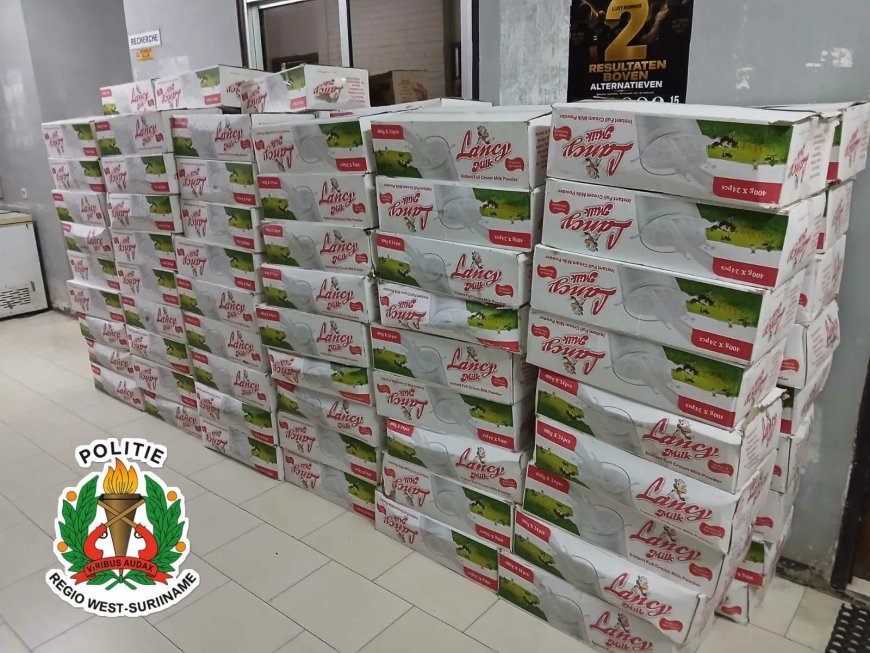 171 dozen gesmokkelde melkpoeder in beslag genomen 