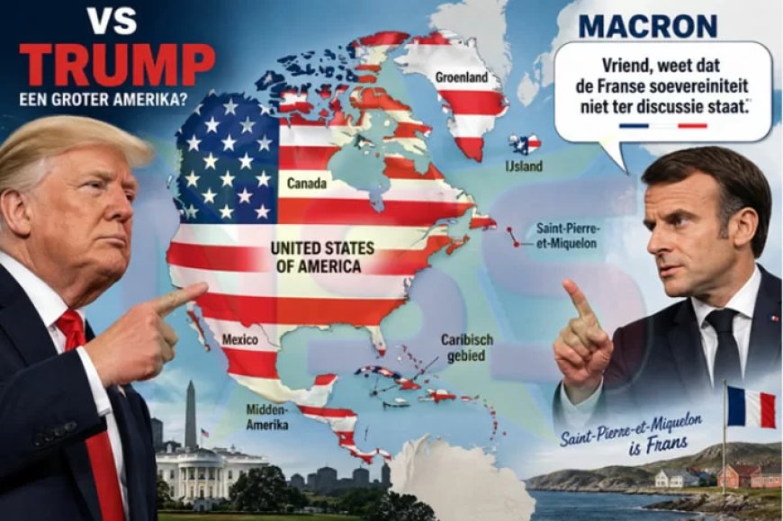 Frankrijk en Canada aan Trump: aan onze grenzen en soevereiniteit wordt niet getornd