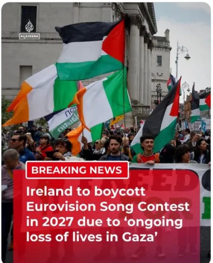Ierland boycot opnieuw Eurovisie vanwege Gaza