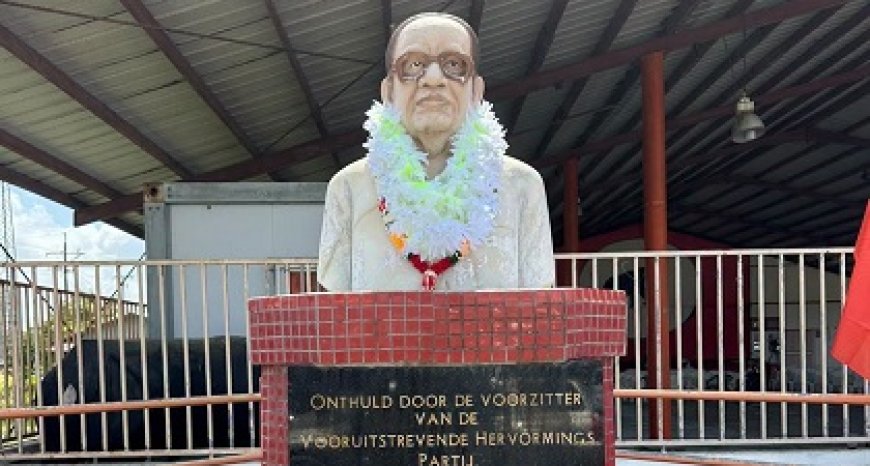 Geboortedag Jagernath Lachmon herdacht in Nickerie