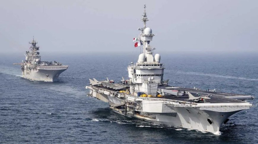 Franse marine sterker op zee, Britse vloot kampt met problemen