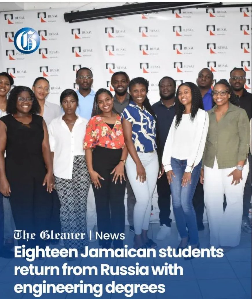 Achttien Jamaicaanse studenten behalen ingenieursdiploma in Rusland