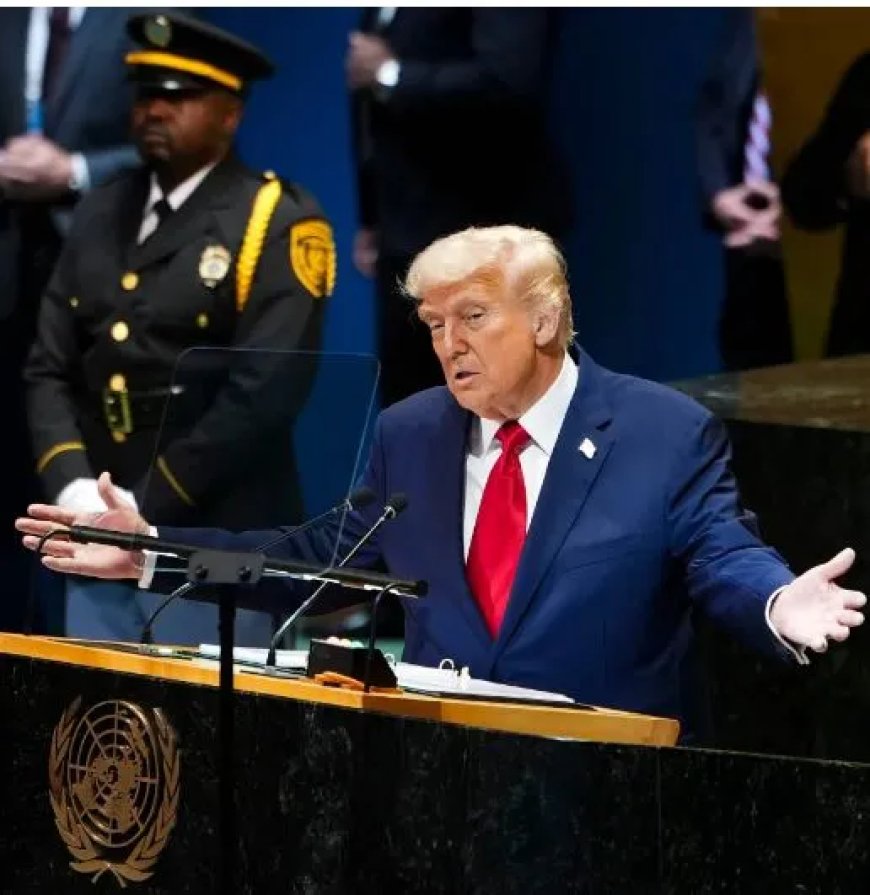 Trump bij de VN: hoofdlijnen van zijn toespraak