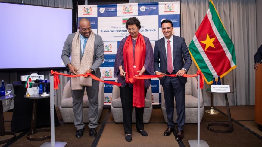 Surinamers in New York krijgen toegang tot nieuwe paspoortservice