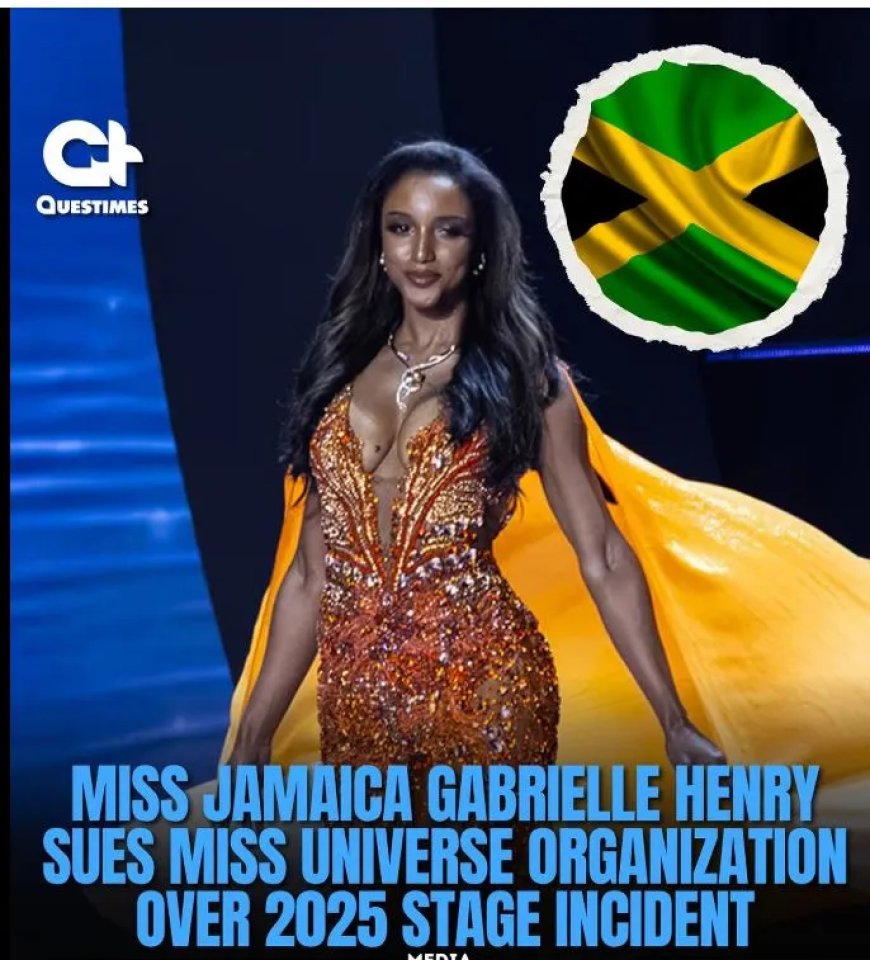 Miss Universe Jamaica-organisatie aangeklaagd na zware val