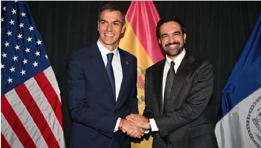 Sánchez en Mamdani presenteren alternatief economisch model