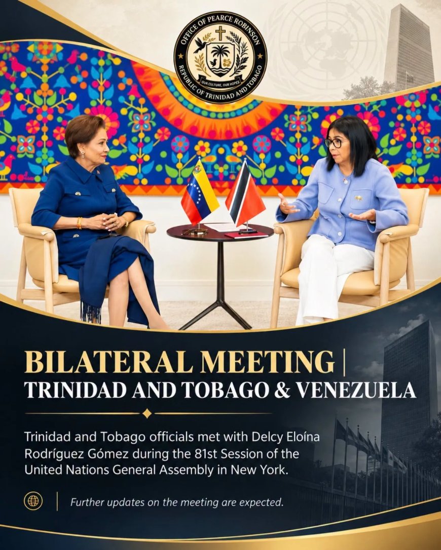 Trinidad en Venezuela openen nieuw hoofdstuk