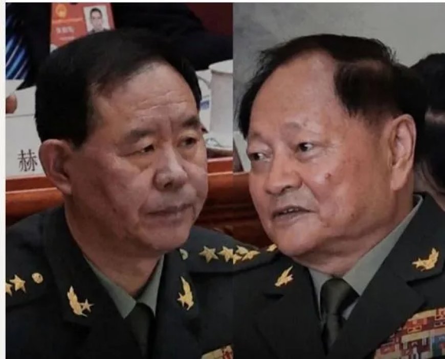 Twee Chinese topgeneraals uit partij en leger gezet