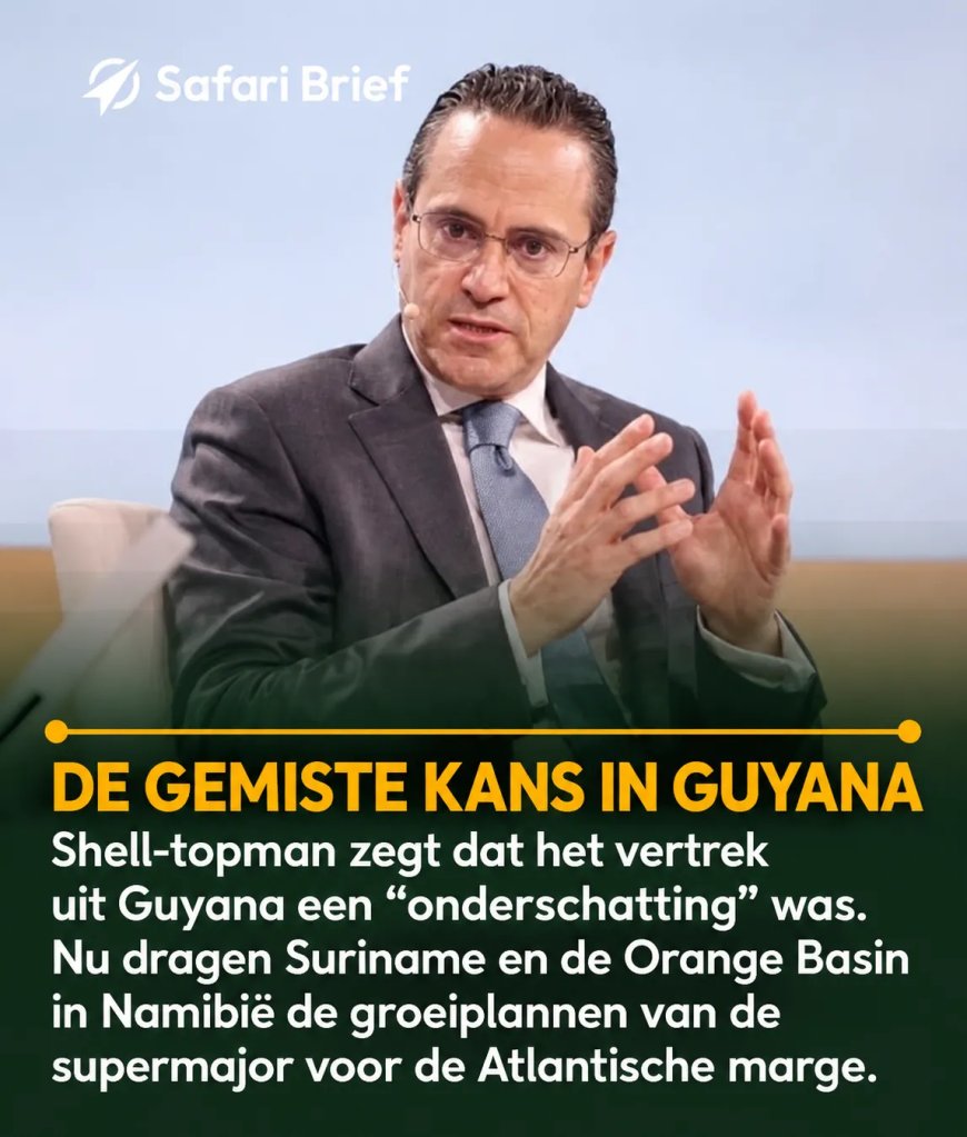 Shell mikt op Suriname na misser Guyana