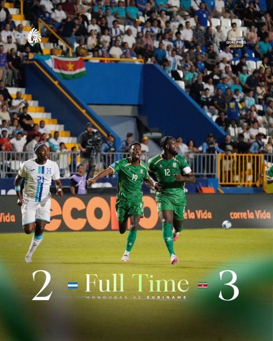 Suriname begint nieuw Concacaf Nations League-seizoen met uitoverwinning