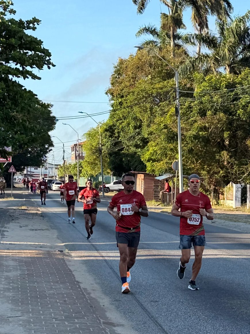 World Heart Run verbindt sport, zorg en bewustwording in Paramaribo