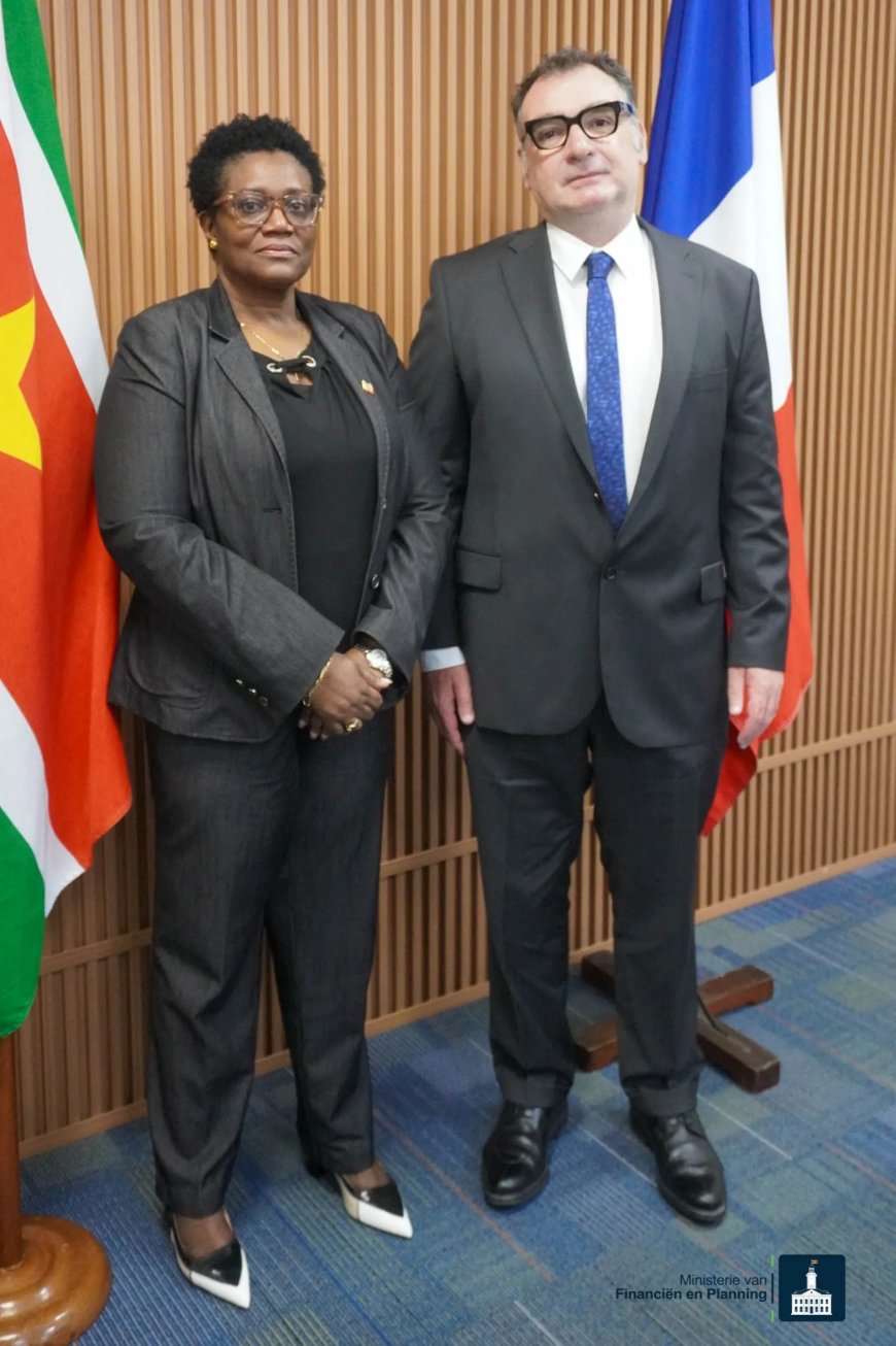 Suriname en Frankrijk bespreken verdere samenwerking