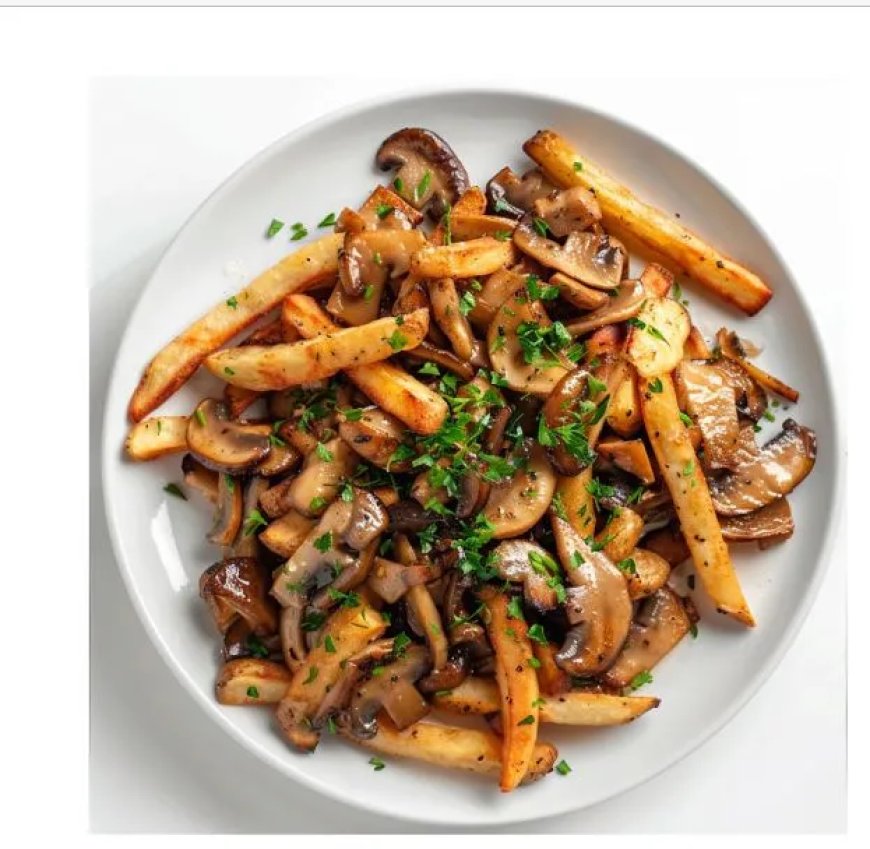 Wilde paddenstoelfriet uit Zambia