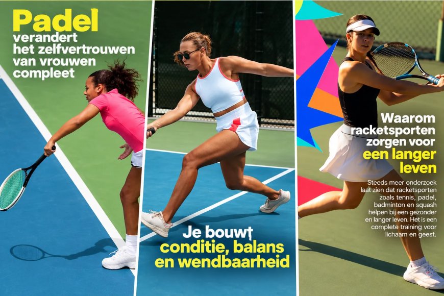 Racketsport kan sleutel zijn tot langer en gezonder leven