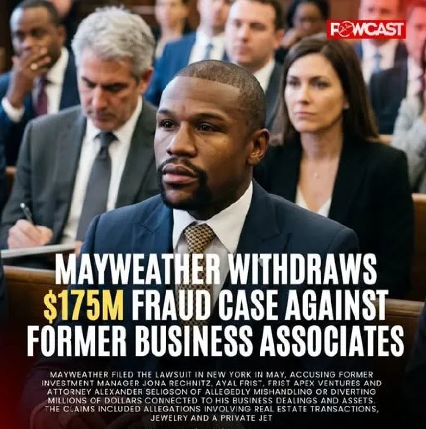 Floyd Mayweather trekt rechtszaak van 175 miljoen dollar in