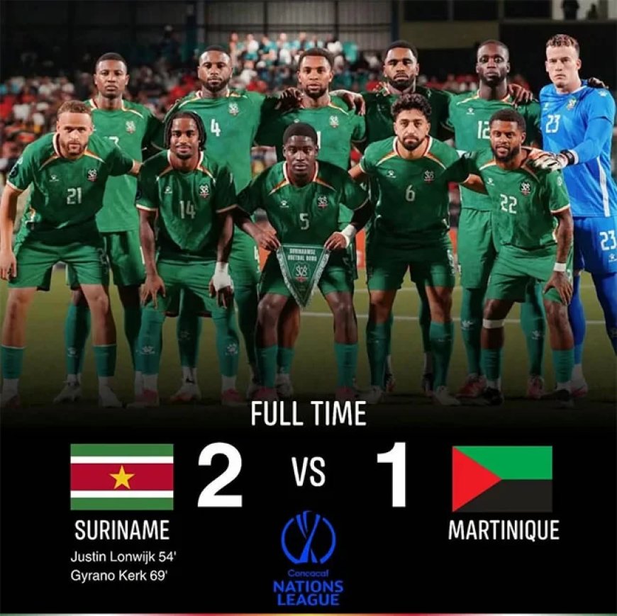 Natio ook langs Martinique en pakt volle buit uit eerste twee duels