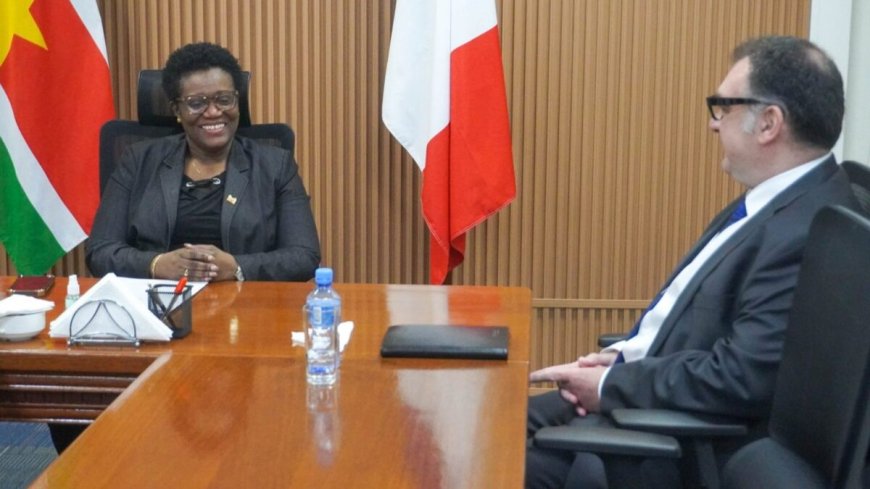 Suriname en Frankrijk bespreken samenwerking rond bosbouw en waterprojecten