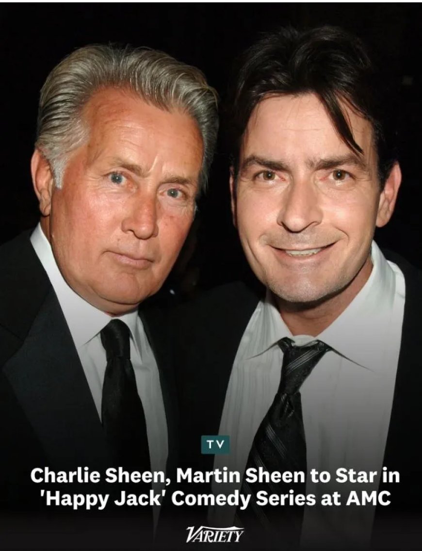 Charlie en Martin Sheen samen in nieuwe comedyserie