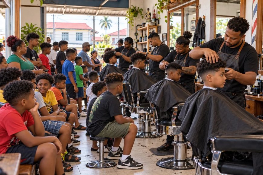 Back to school met nieuwe schoolspullen en gratis haircut