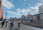 Beijing: van grijze sluiers naar blauwe lucht