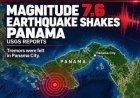 Zware aardbeving van 7,6 treft Panama: tsunami-alarm in regio