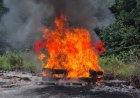 155 Kilogram drugs verbrand te Kraka