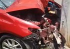 Automobilist overlijdt na tegen mast te zijn gereden