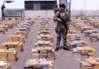 Colombianse politie heeft in Cartagena 7,6 ton cocaïne in beslag genomen. 