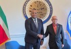 Bouva en Ramdin bespreken versterking samenwerking tussen Suriname en OAS