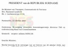 President bevestigt schriftelijk: benoeming TAS-directeur van rechtswege verstreken