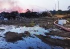 Brandweer zet waterkanonnen in bij brand op vuilstortplaats Ornamibo