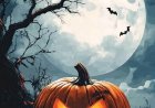 Halloweenversieringen zorgen voor griezelige en spannende sfeer bij bedrijven.